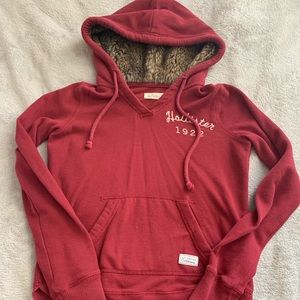 Red Hollister hoodie